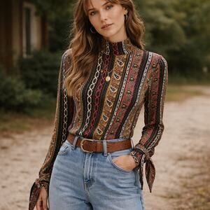 Free People Donatella Turtleneck Size Medium